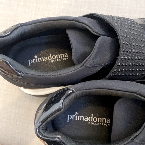 Primadonna collection black heal sneaker size 10 - Picture 3 of 3